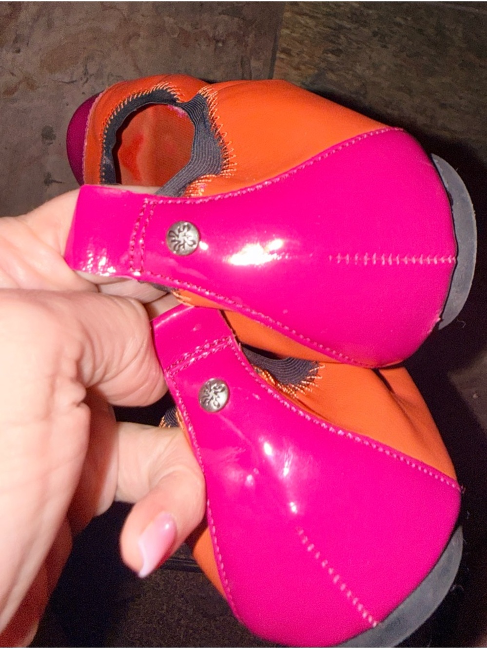 Simply Vera Vera Wang ballet flat shoes in the “SVANDREAMULTI” Style, Sz. 7.5 - Picture 2 of 4
